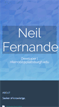 Mobile Screenshot of neilfernandez.com